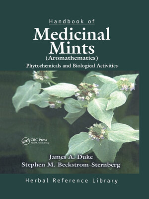 cover image of Handbook of Medicinal Mints (Aromathematics)
